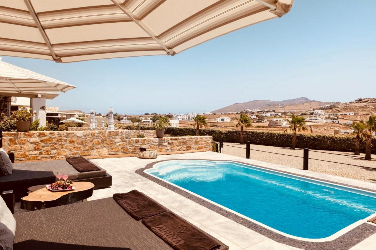 Aurora Mykonos Villas Kalafatis Exterior foto