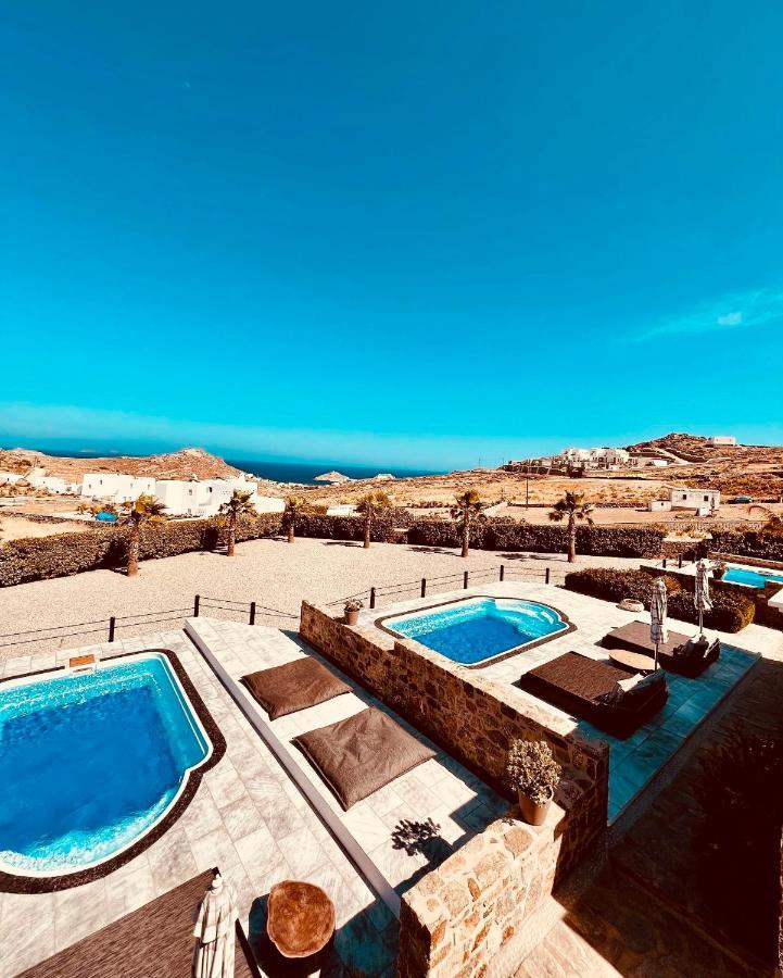 Aurora Mykonos Villas Kalafatis Exterior foto