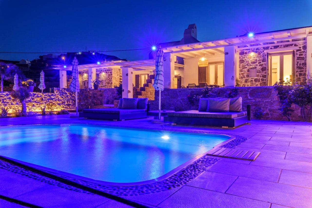 Aurora Mykonos Villas Kalafatis Exterior foto