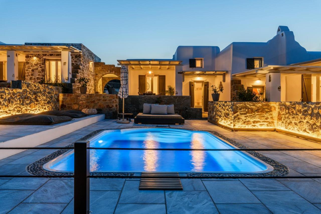 Aurora Mykonos Villas Kalafatis Exterior foto