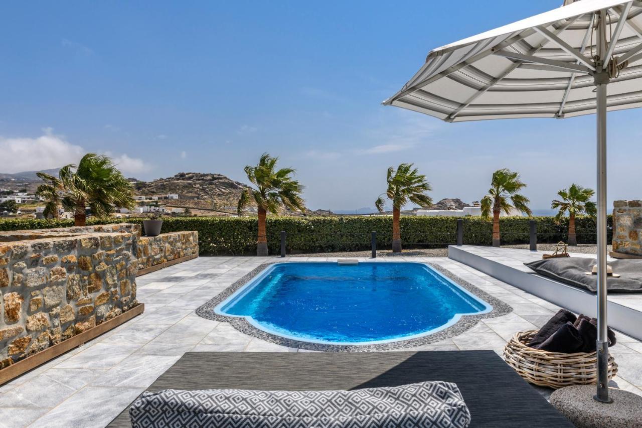 Aurora Mykonos Villas Kalafatis Exterior foto