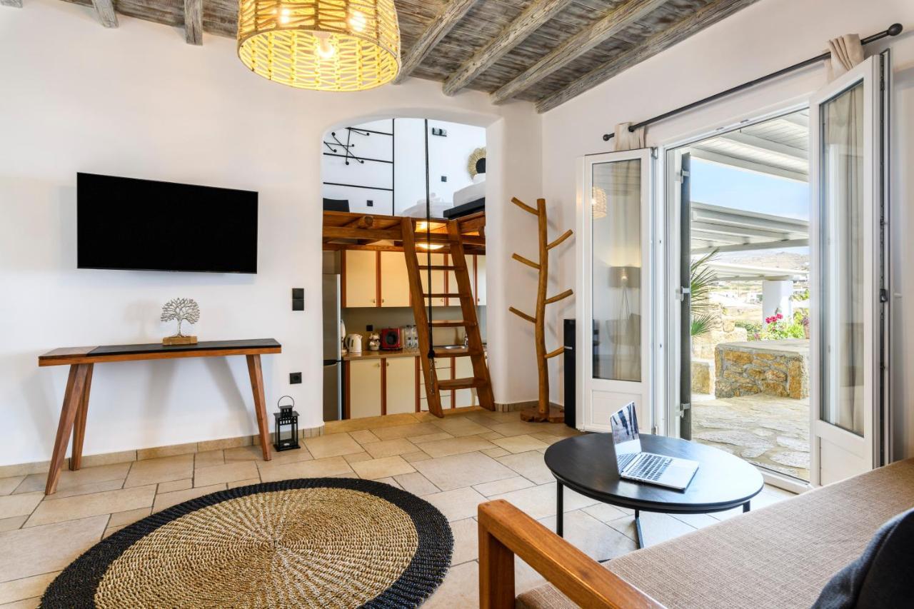 Aurora Mykonos Villas Kalafatis Exterior foto
