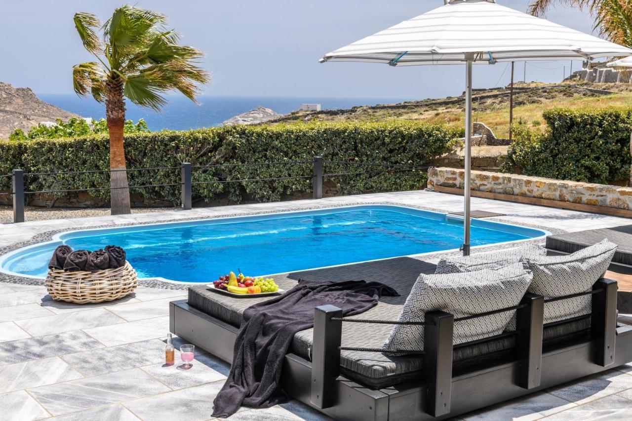 Aurora Mykonos Villas Kalafatis Exterior foto
