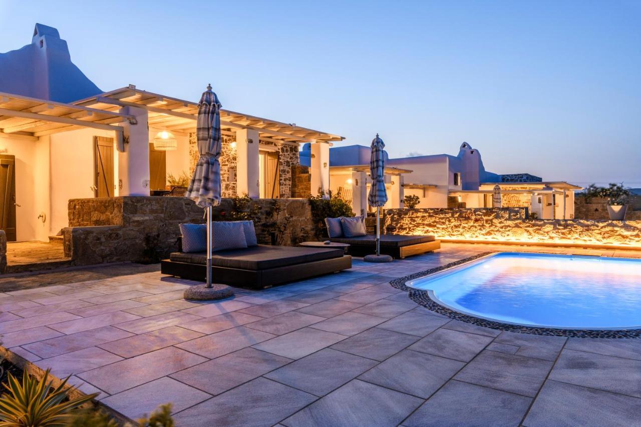Aurora Mykonos Villas Kalafatis Exterior foto