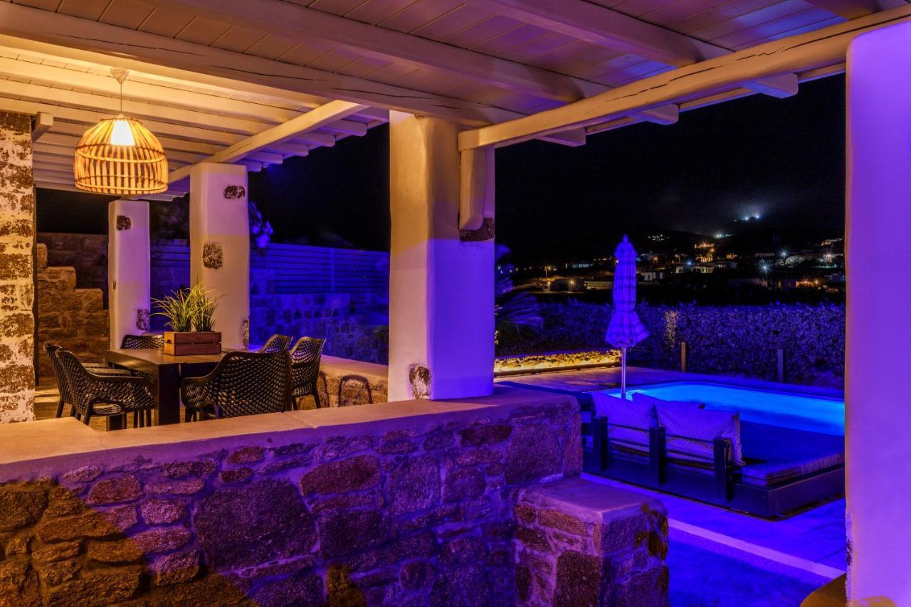 Aurora Mykonos Villas Kalafatis Exterior foto